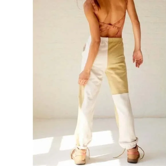 Free People Patched-Up Pants - Picture 2 of 8